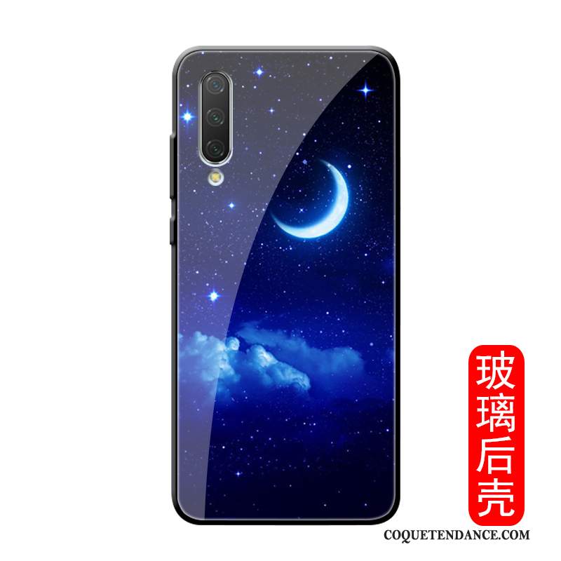 Xiaomi Mi A3 Coque De Téléphone Mois Miroir Personnalité Verre