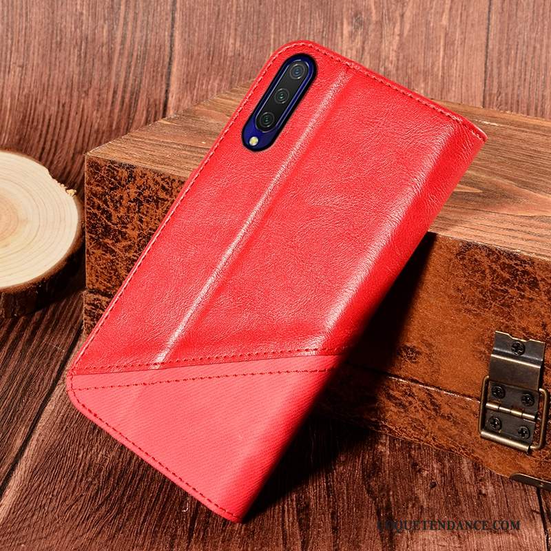 Xiaomi Mi A3 Coque Incassable Tout Compris Étui En Cuir Protection Clamshell