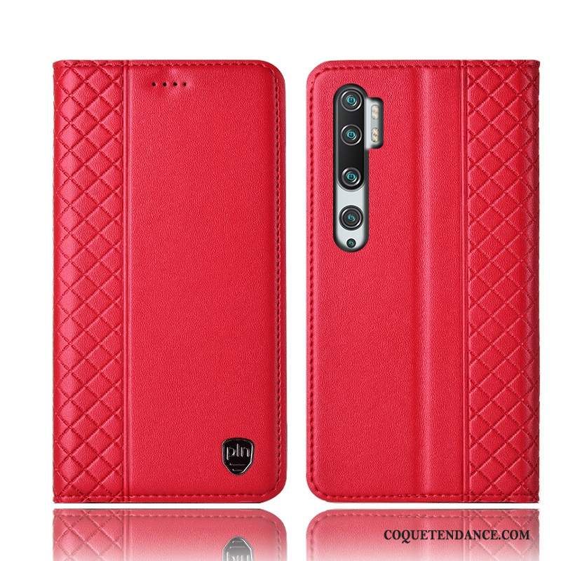 Xiaomi Mi Note 10 Coque Incassable Étui En Cuir De Téléphone Housse Protection