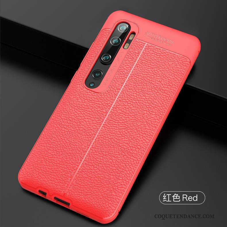 Xiaomi Mi Note 10 Coque Modèle Fleurie Étui Cuir Refroidissement Tout Compris