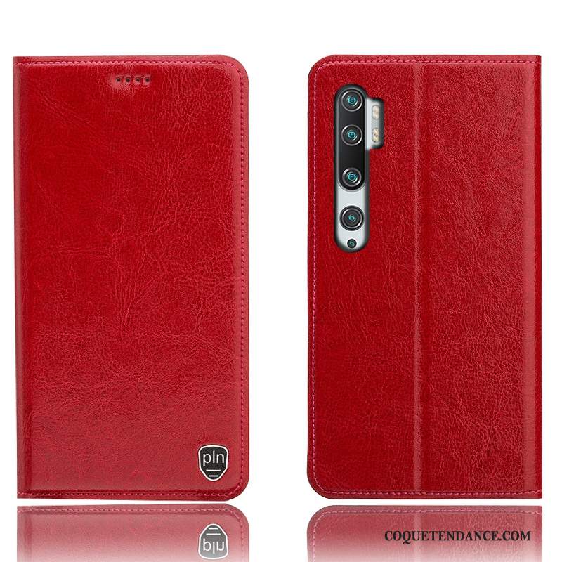 Xiaomi Mi Note 10 Coque Modèle Fleurie Étui Tout Compris Incassable Étui En Cuir