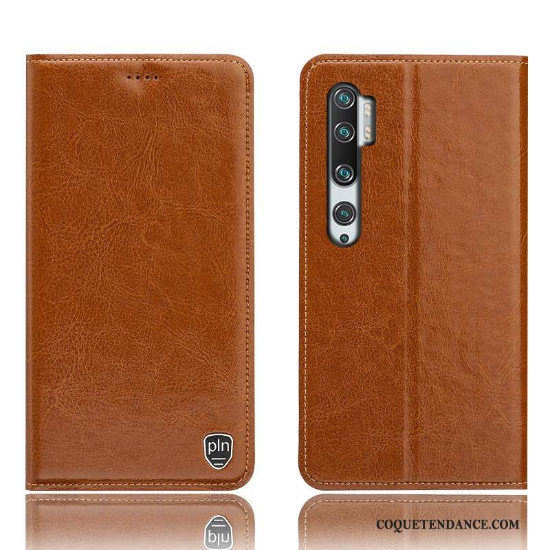 Xiaomi Mi Note 10 Coque Modèle Fleurie Étui Tout Compris Incassable Étui En Cuir