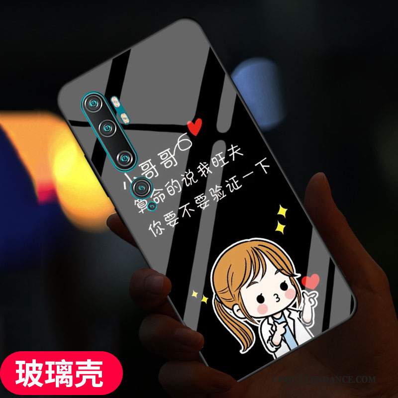 Xiaomi Mi Note 10 Coque Petit Protection Personnalisé Créatif Fluide Doux