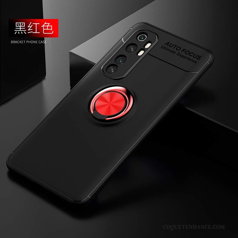 Xiaomi Mi Note 10 Lite Coque Incassable Petit Support Anneau Magnétisme