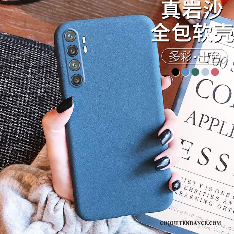 Xiaomi Mi Note 10 Lite Coque Protection Fluide Doux Incassable Vert