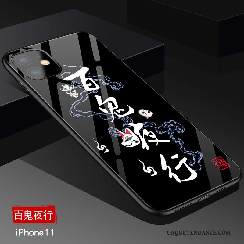 iPhone 11 Coque Noir Silicone Très Mince De Téléphone Protection