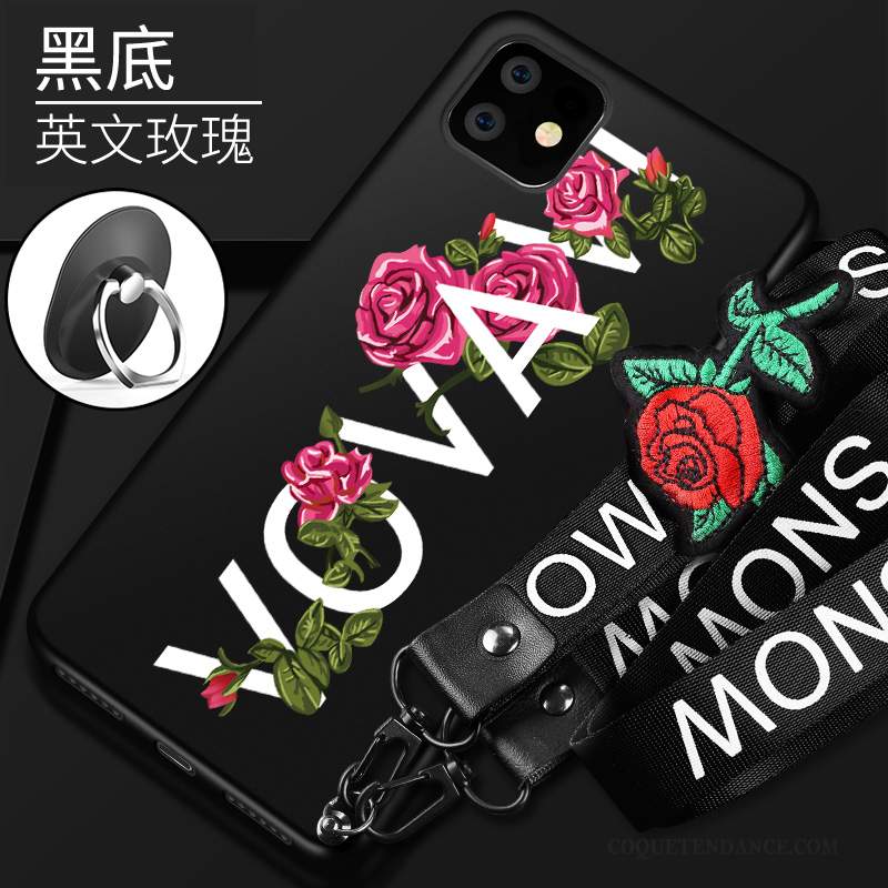 iPhone 11 Coque Étui De Téléphone Rouge Tendance Mince