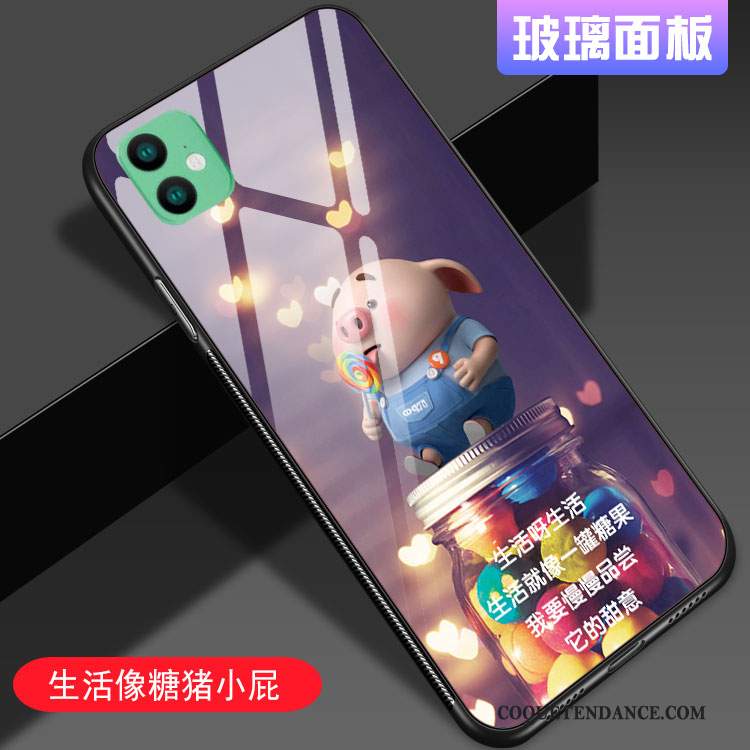 iPhone 11 Coque Étui Très Mince De Téléphone Silicone Dessin Animé