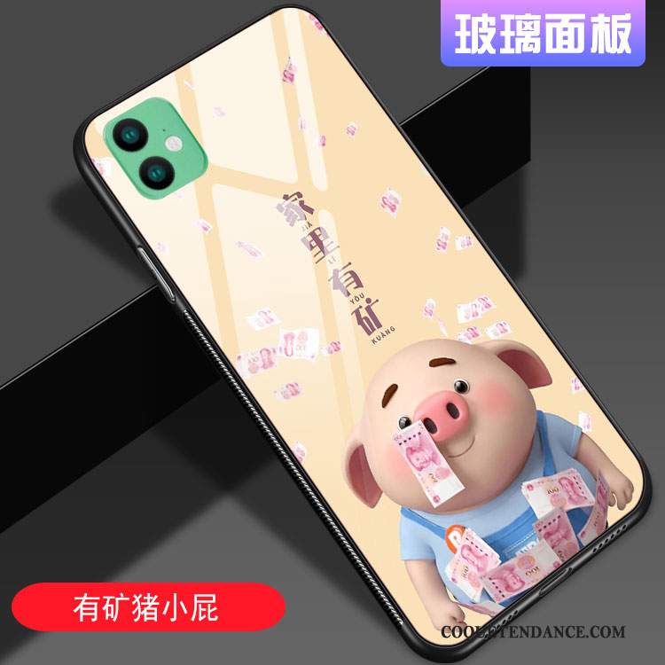 iPhone 11 Coque Étui Très Mince De Téléphone Silicone Dessin Animé