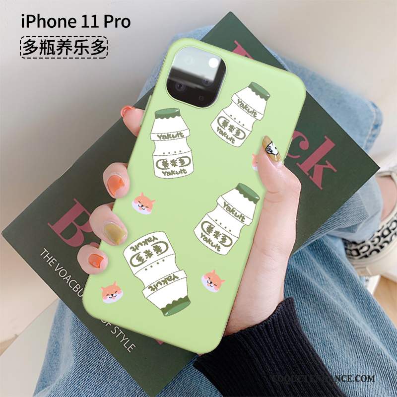 iPhone 11 Pro Coque Créatif Incassable Silicone Protection Tout Compris