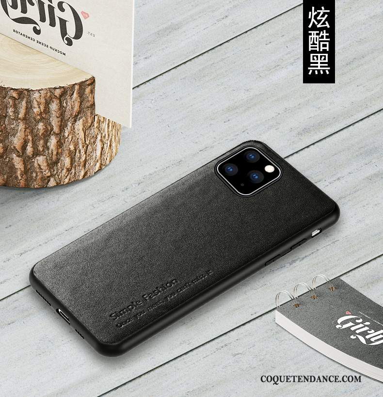 iPhone 11 Pro Coque Modèle Fleurie Tendance Cuir Nouveau Étui En Cuir