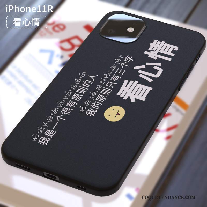 iPhone 11 Pro Coque Noir Protection Très Mince Nouveau Délavé En Daim