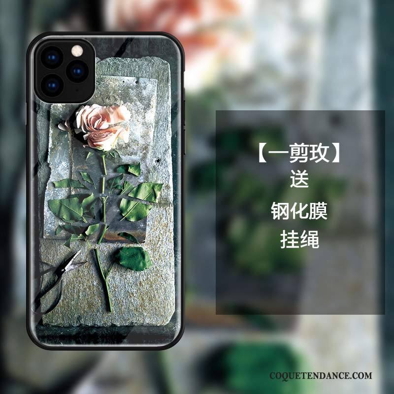 iPhone 11 Pro Coque Étui Rose Protection De Téléphone Noir