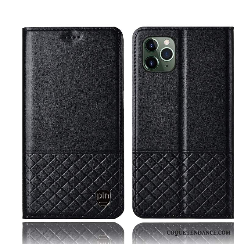 iPhone 11 Pro Max Coque De Téléphone Tout Compris Cuir Véritable Étui Housse