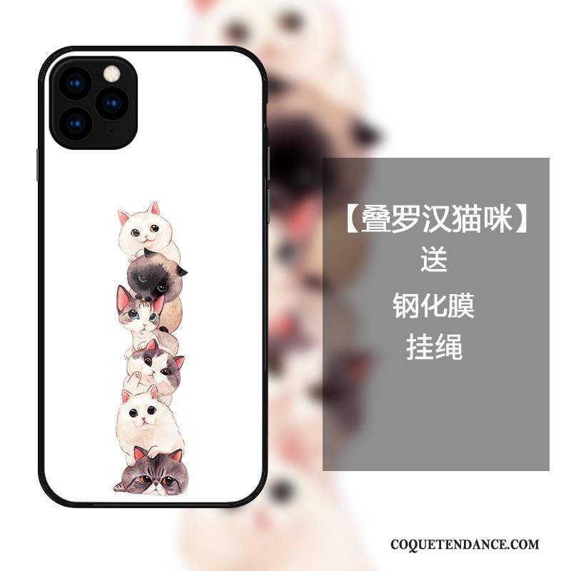 iPhone 11 Pro Max Coque Mignonne Dessin Animé Incassable Verre Charmant