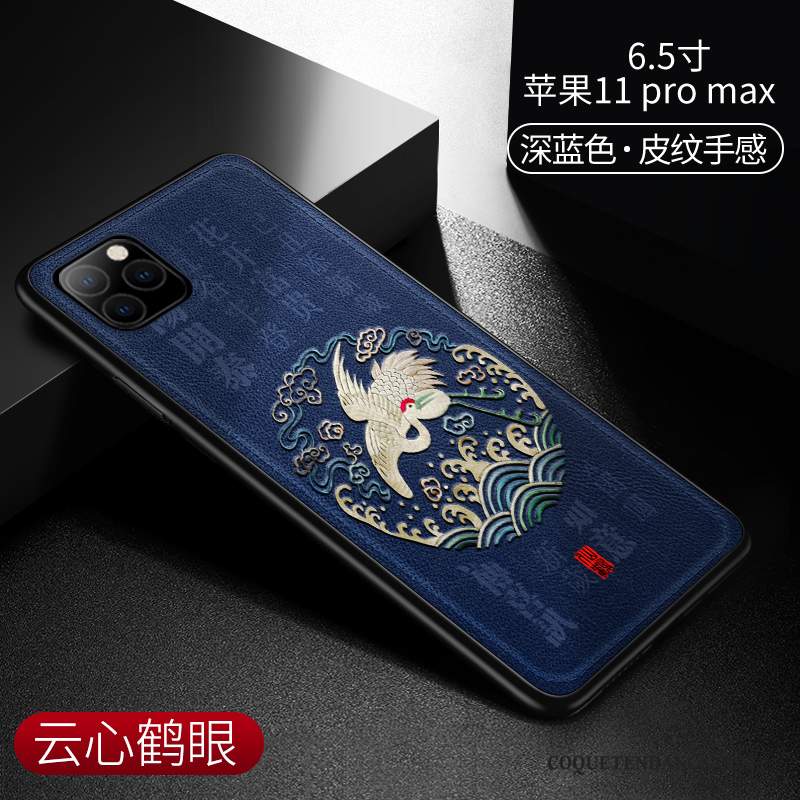 iPhone 11 Pro Max Coque Style Chinois De Téléphone Silicone Tout Compris