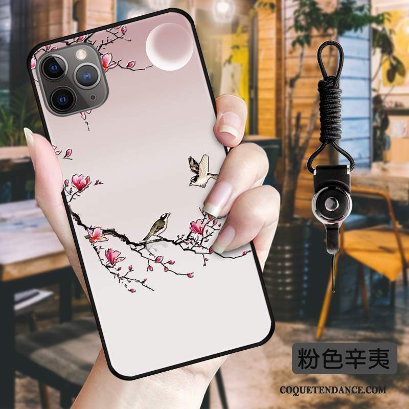 iPhone 11 Pro Max Coque Tout Compris Grue Tendance Fluide Doux Étui