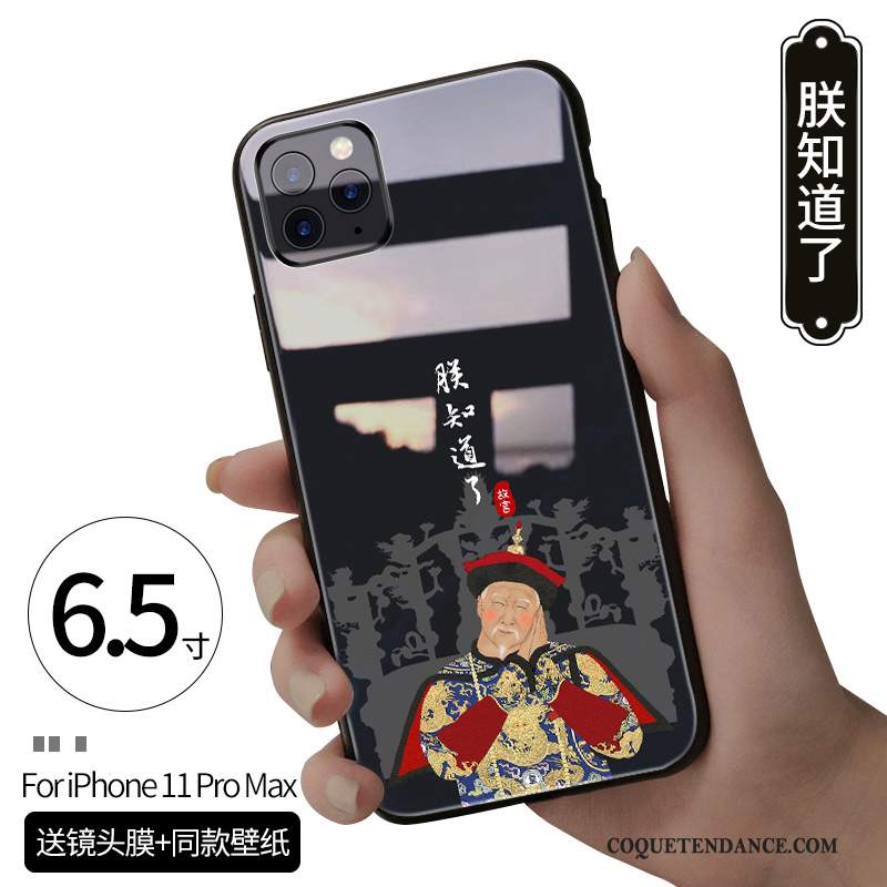 iPhone 11 Pro Max Coque Vent De Téléphone Personnalité Style Chinois Palais