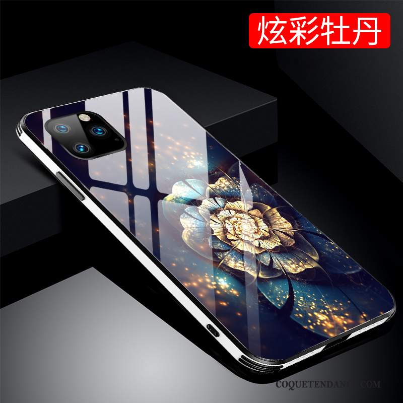 iPhone 11 Pro Max Coque Violet Incassable Style Chinois Marque De Tendance Très Mince