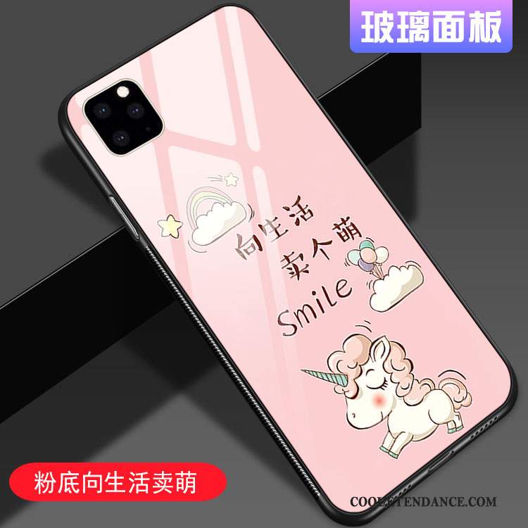 iPhone 11 Pro Max Coque Étui Amoureux Dessin Animé Protection