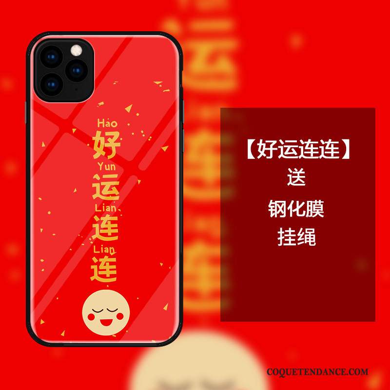 iPhone 11 Pro Max Coque Étui Incassable Rouge De Téléphone Tout Compris