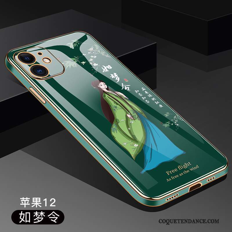 iPhone 12 Coque Transparent Coque De Téléphone Étui Protection