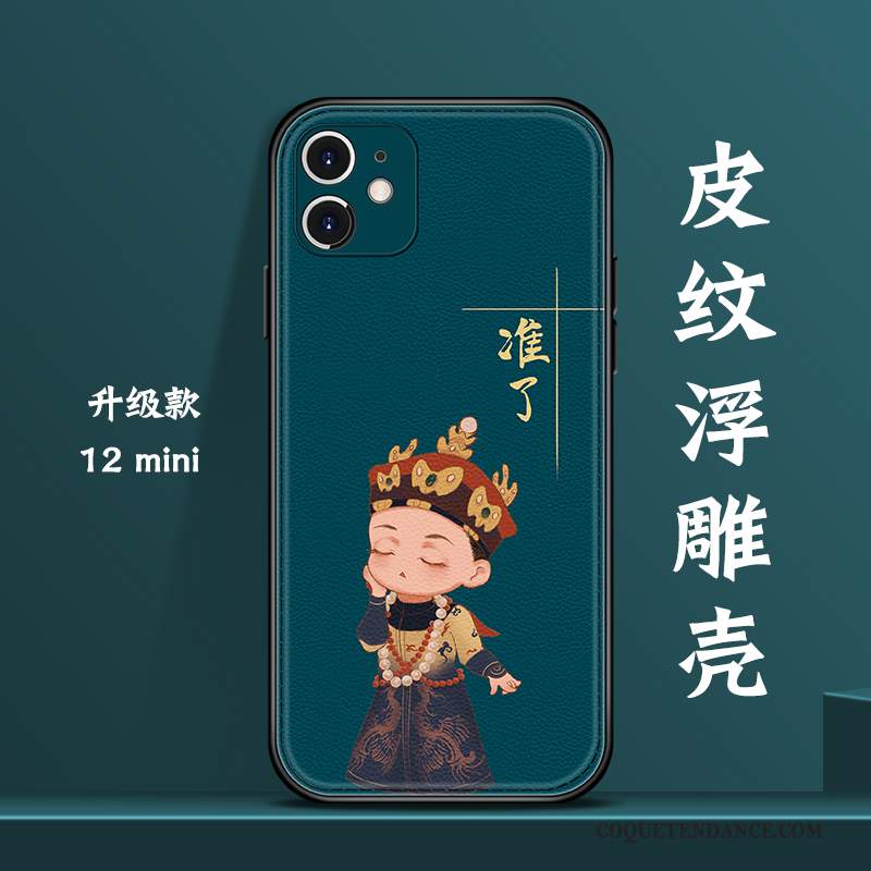 iPhone 12 Mini Coque Incassable Tendance De Téléphone Créatif Style Chinois