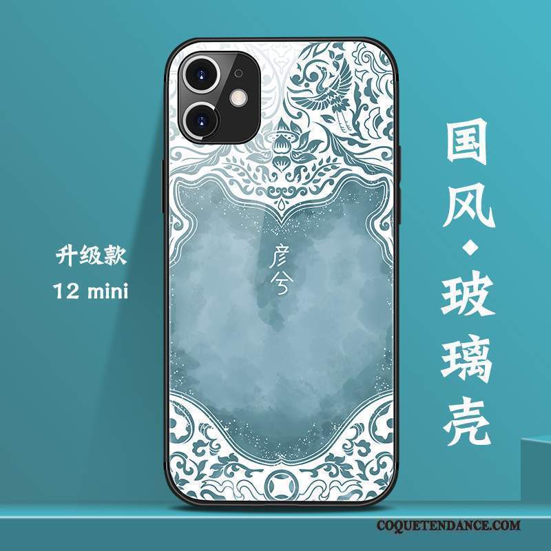 iPhone 12 Mini Coque Tendance Personnalité Style Chinois Marque De Tendance Nouveau