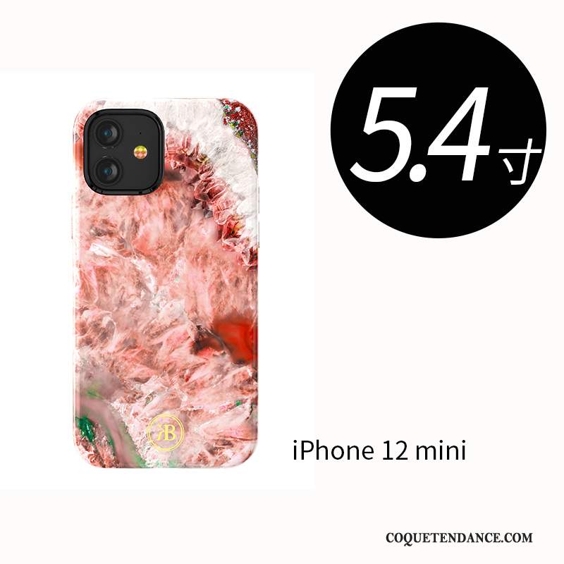 iPhone 12 Mini Coque Tout Compris Motif Incassable De Téléphone Rose
