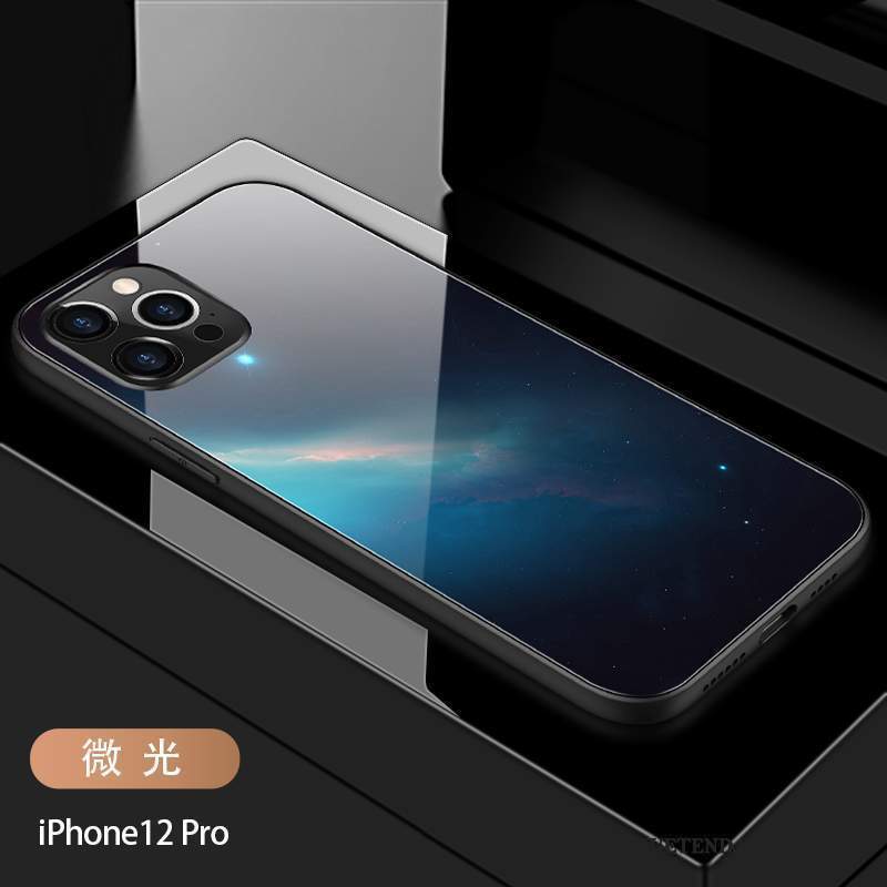 iPhone 12 Pro Coque Marque De Tendance Incassable De Téléphone Étui Carré