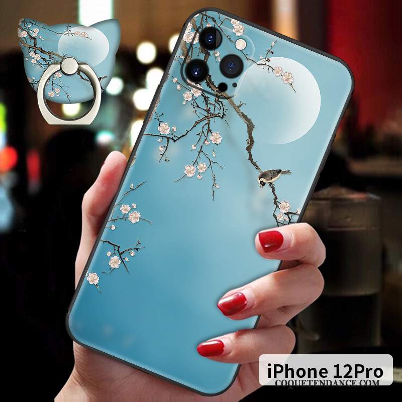 iPhone 12 Pro Coque Silicone Incassable De Téléphone Tout Compris Style Chinois