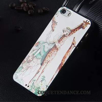 iPhone 5/5s Coque De Téléphone Multicolore Transparent Tout Compris Fluide Doux