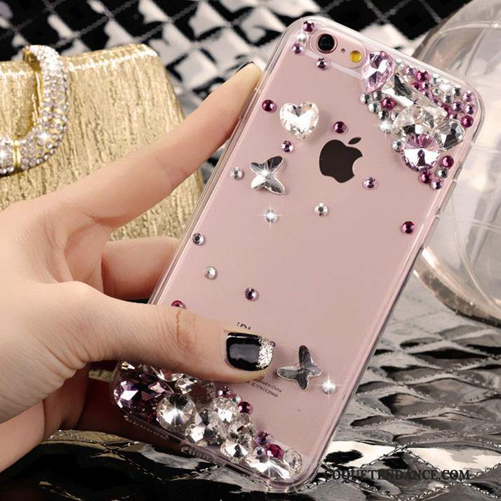 iPhone 5/5s Coque De Téléphone Tendance Tout Compris Protection Rose