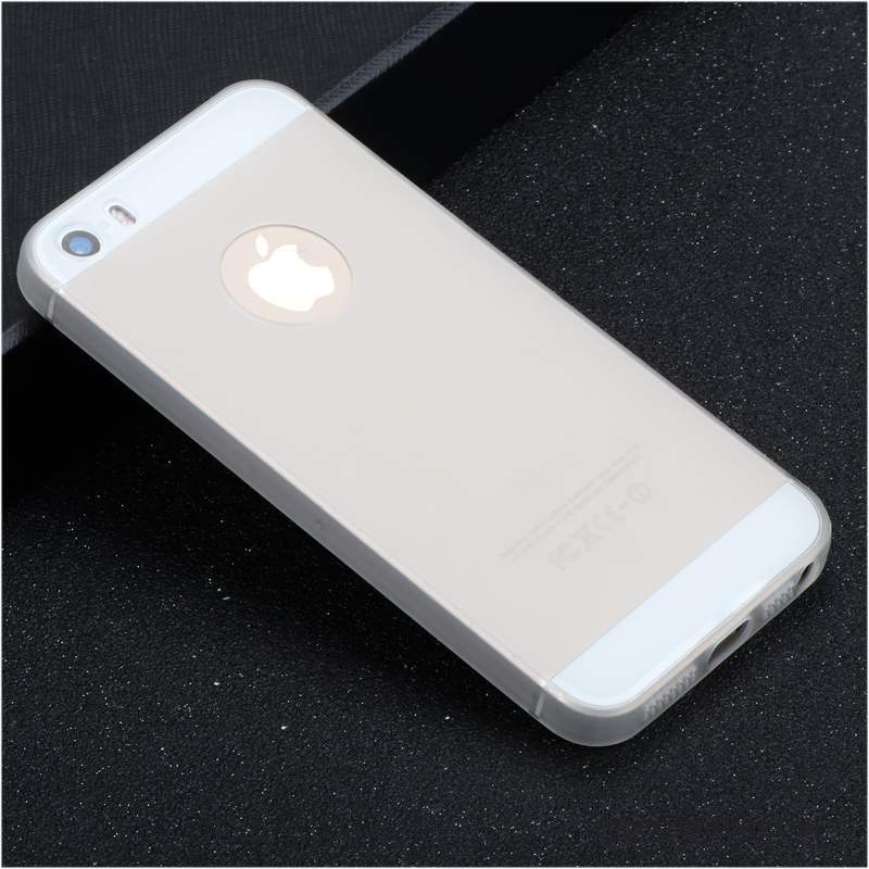 iPhone 5/5s Coque Fluide Doux Étui Silicone Tout Compris Très Mince