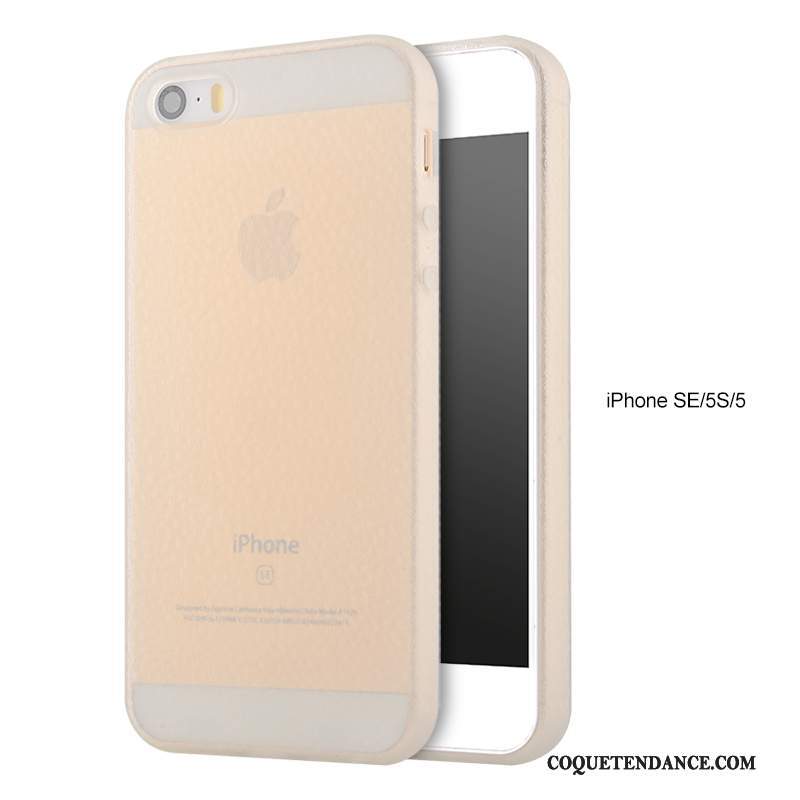 iPhone 5/5s Coque Nouveau De Téléphone Rose Fluide Doux Silicone