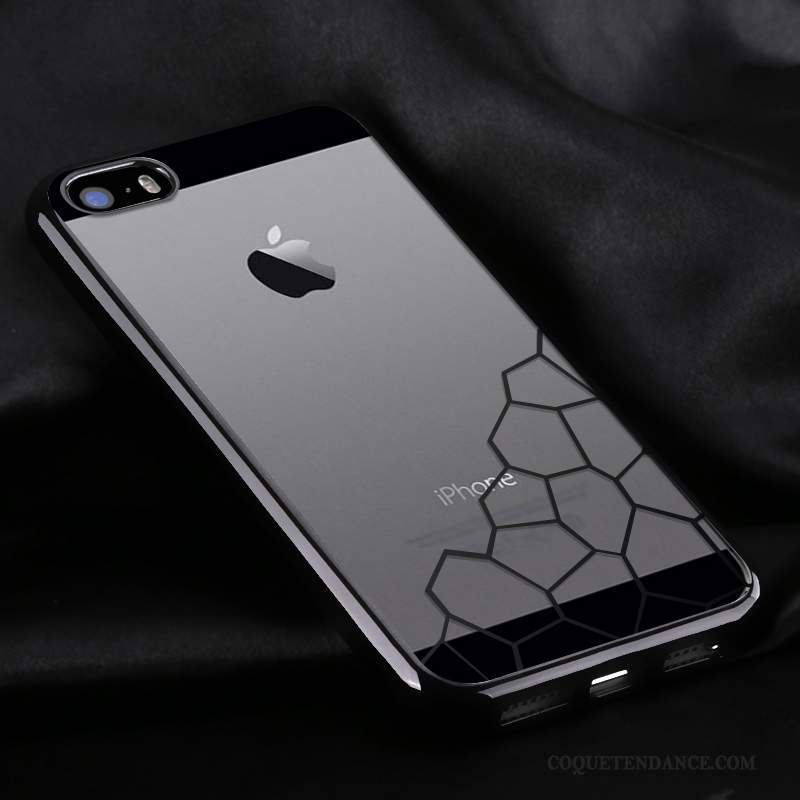 iPhone 5/5s Coque Placage Protection Silicone De Téléphone Étui
