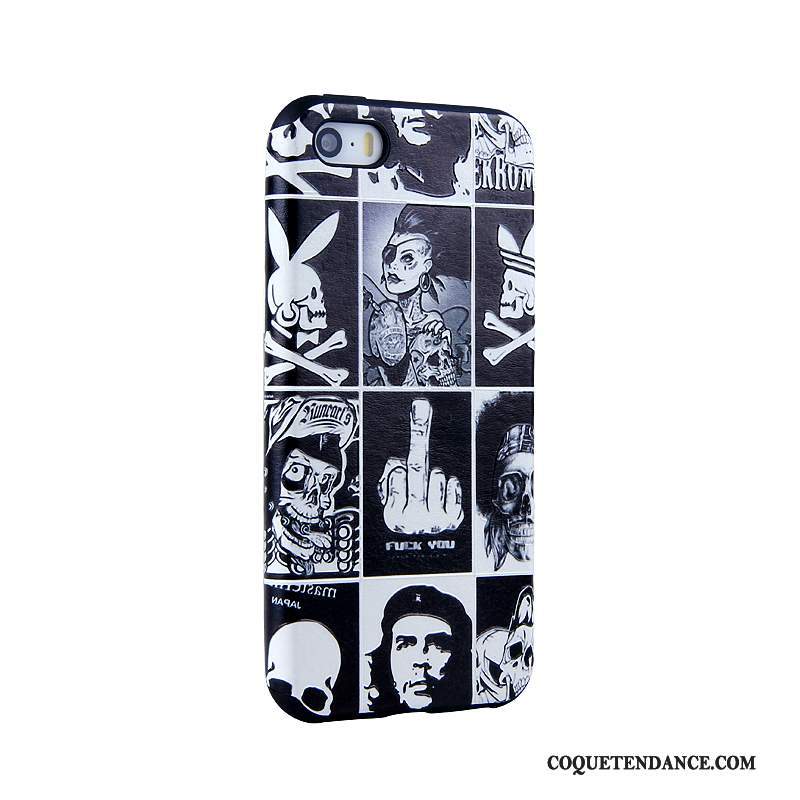 iPhone 5/5s Coque Protection Dessin Animé Peinture Gaufrage De Téléphone