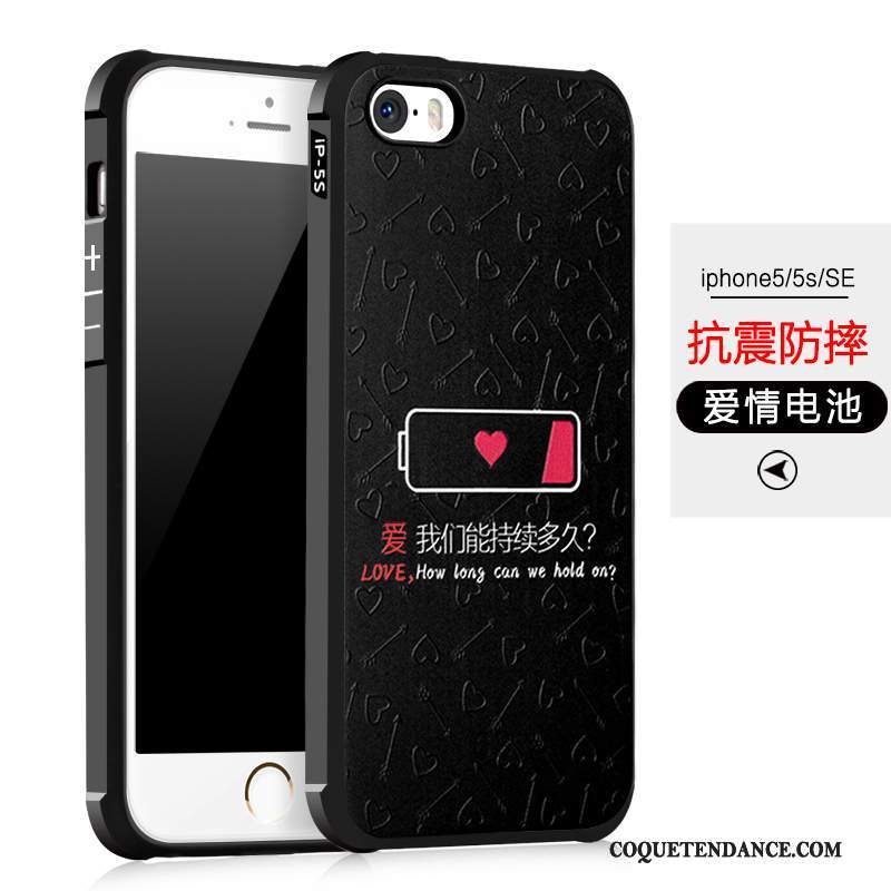 iPhone 5/5s Coque Protection Silicone Étui Incassable Fluide Doux