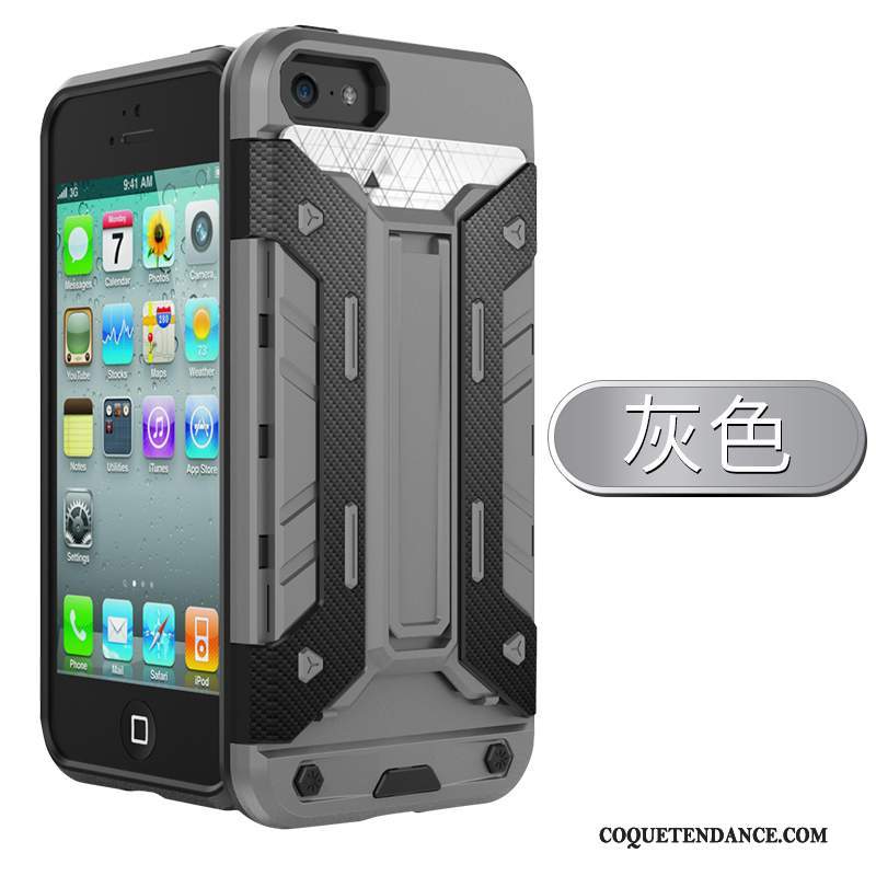 iPhone 5/5s Coque Silicone Cool Personnalité Tendance Protection