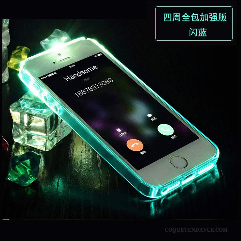iPhone 5/5s Coque Transparent Protection Créatif Étui