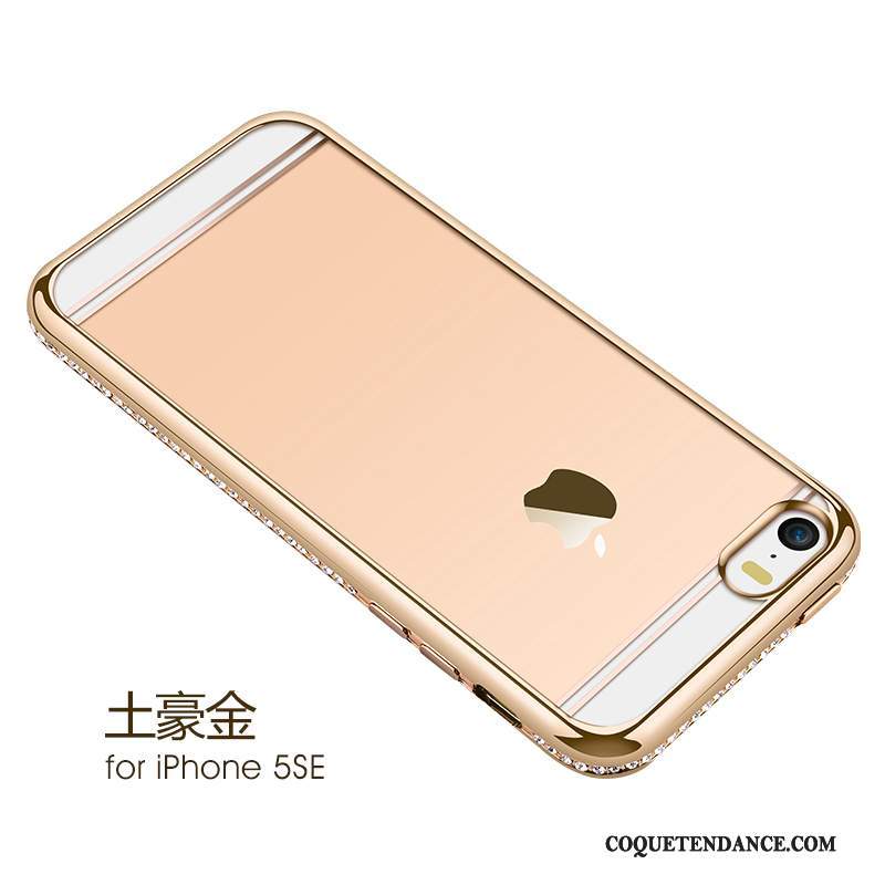 iPhone 5/5s Coque Étui Luxe De Téléphone Protection Rose