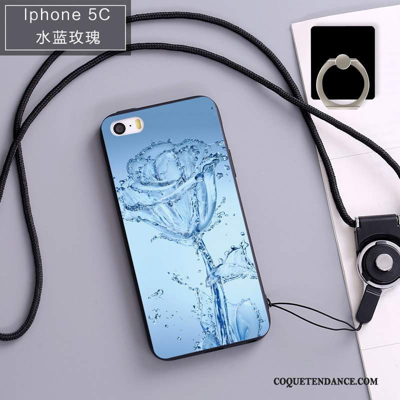 iPhone 5c Coque Incassable Bleu Étui Protection