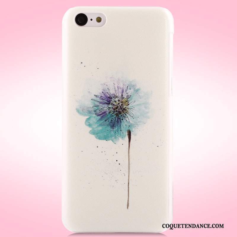 iPhone 5c Coque Multicolore Peinture Difficile Étui