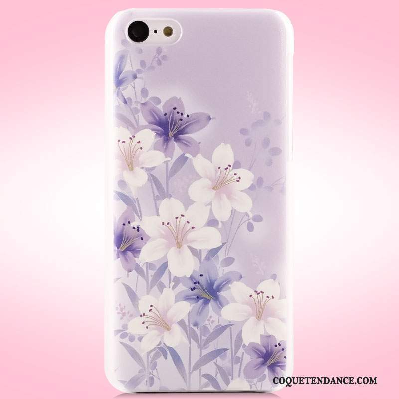 iPhone 5c Coque Multicolore Peinture Difficile Étui