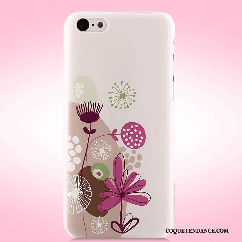 iPhone 5c Coque Multicolore Peinture Difficile Étui