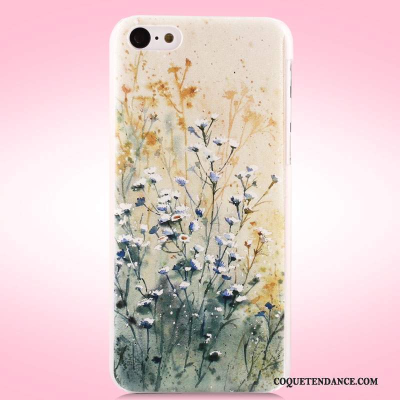 iPhone 5c Coque Multicolore Peinture Difficile Étui