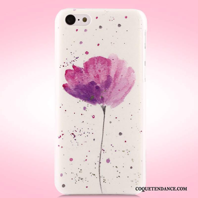 iPhone 5c Coque Multicolore Peinture Difficile Étui