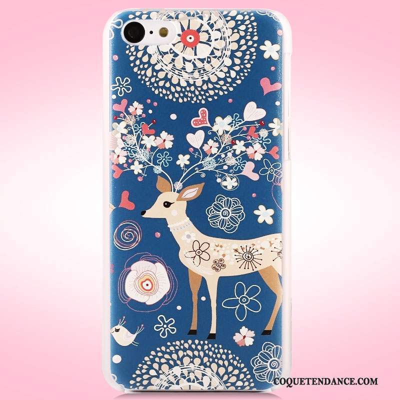 iPhone 5c Coque Multicolore Peinture Difficile Étui