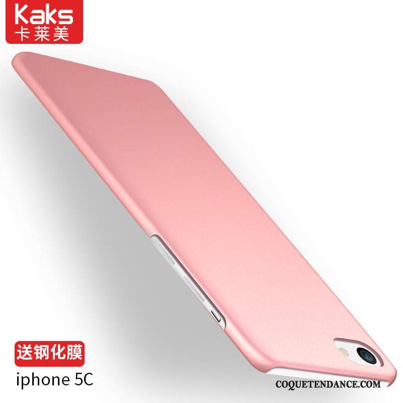 iPhone 5c Coque Protection Difficile Délavé En Daim Étui Simple