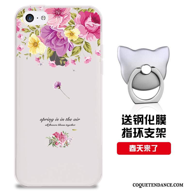iPhone 5c Coque Silicone Blanc Protection De Téléphone Incassable